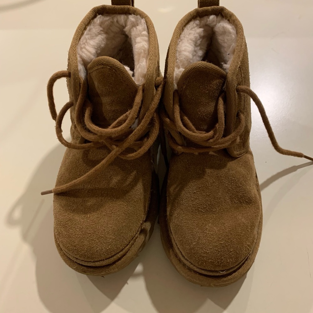 UGG Tan and Cream Boots with Soft Lining